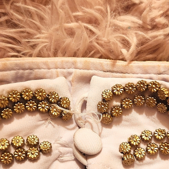 Long sleeve heavy beaded custom dress - Picture 9 of 9